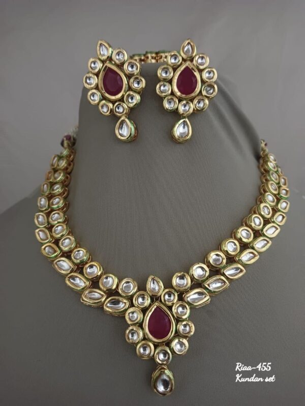 Handmade Kundan necklace